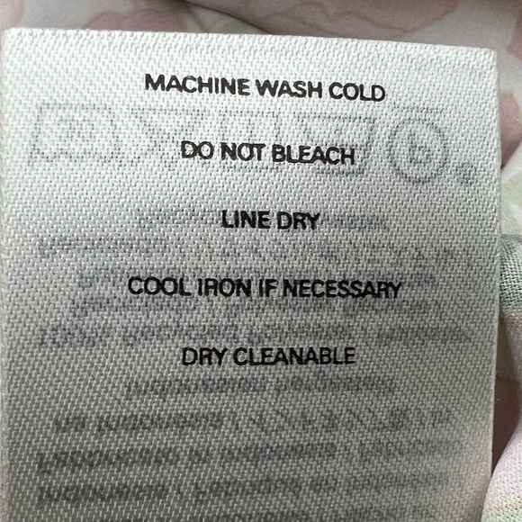 NWT Outerknown Ellison Slip Dress Pink Floral Size Small - Picture 14 of 15